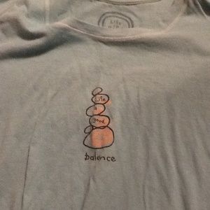 Life Is Good Balance shirt